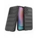 Magic Shield Fodral till Samsung Galaxy A24 4G flexibelt pansarskal svart