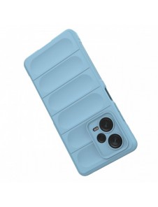 Magic Shield-fodral till Xiaomi Redmi Note 12 Pro+ flexibelt pansarskydd ljusblått