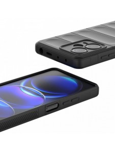 Magic Shield-fodral till Xiaomi Redmi Note 12 Pro+ flexibelt pansarskydd ljusblått