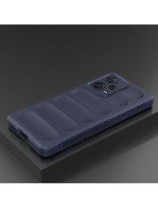 Magic Shield-fodral till Xiaomi Redmi Note 12 Pro+ flexibelt pansarskydd blå