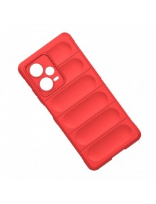 Magic Shield Fodral till Xiaomi Redmi Note 12 Pro+ flexibelt pansarskal rött