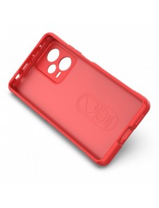 Magic Shield Fodral till Xiaomi Redmi Note 12 Pro+ flexibelt pansarskal rött