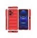 Magic Shield Fodral till Xiaomi Redmi Note 12 Pro+ flexibelt pansarskal rött