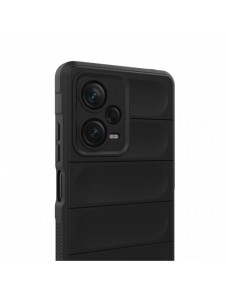 Magic Shield Fodral till Xiaomi Redmi Note 12 Pro+ flexibelt pansarskal rött
