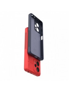 Magic Shield Fodral för Xiaomi Redmi Note 12 Pro+ flexibelt pansarskal svart