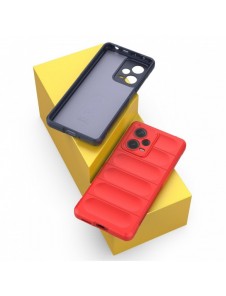 Magic Shield Fodral för Xiaomi Redmi Note 12 Pro+ flexibelt pansarskal svart