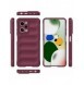 Magic Shield Case Cover för Xiaomi Redmi Note 12 Pro / Poco X5 Pro 5G Flexible Armor Cover Burgundy