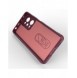 Magic Shield Case Cover för Xiaomi Redmi Note 12 Pro / Poco X5 Pro 5G Flexible Armor Cover Burgundy