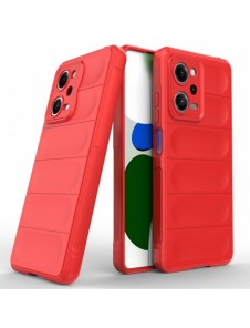 Magic Shield-fodral till Xiaomi Redmi Note 12 Pro / Poco X5 Pro 5G flexibelt pansarskal rött
