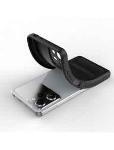 Magic Shield-fodral till Xiaomi Redmi Note 12 Pro / Poco X5 Pro 5G flexibelt pansarskal svart