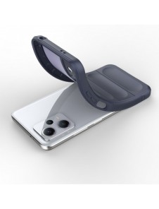 Magic Shield Fodral för Xiaomi Redmi Note 12 5G / Poco X5 5G Flexibelt Armor Fodral Blå