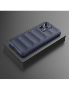 Magic Shield Fodral för Xiaomi Redmi Note 12 5G / Poco X5 5G Flexibelt Armor Fodral Blå