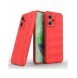 Magic Shield Fodral för Xiaomi Redmi Note 12 5G / Poco X5 5G Flexibelt Armor Cover Röd