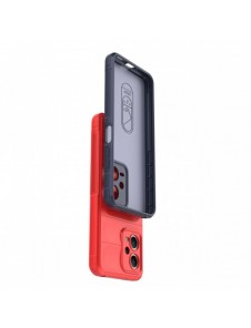 Magic Shield Fodral för Xiaomi Redmi Note 12 5G / Poco X5 5G Flexibelt Armor Cover Röd