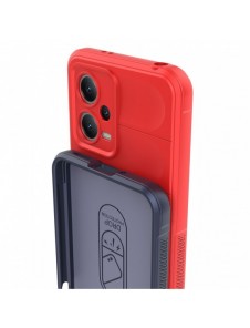 Magic Shield Fodral för Xiaomi Redmi Note 12 5G / Poco X5 5G Flexibelt Armor Cover Svart