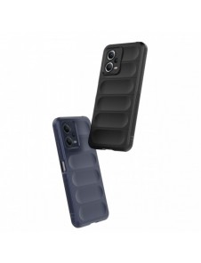 Magic Shield Fodral för Xiaomi Redmi Note 12 5G / Poco X5 5G Flexibelt Armor Cover Svart