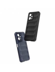 Magic Shield Fodral för Xiaomi Redmi Note 12 5G / Poco X5 5G Flexibelt Armor Cover Svart