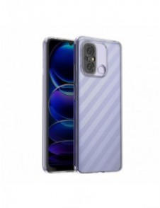 Ultra Clear 0,5 mm fodral för Xiaomi Redmi 11A / Poco C55 / Redmi 12C tunt skydd Transparent