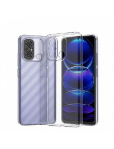 Ultra Clear 0,5 mm fodral för Xiaomi Redmi 11A / Poco C55 / Redmi 12C tunt skydd Transparent