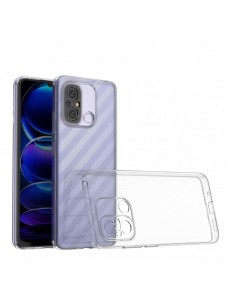 Ultra Clear 0,5 mm fodral för Xiaomi Redmi 11A / Poco C55 / Redmi 12C tunt skydd Transparent