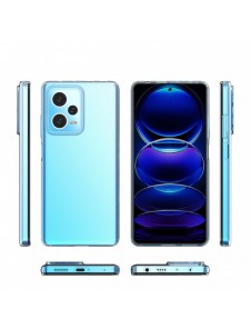 Ultra Clear 0,5 mm fodral för Xiaomi Redmi Note 12 Pro+ tunt fodral genomskinligt