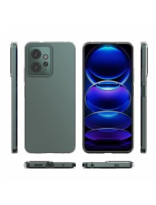 Ultra Clear 0,5 mm fodral för Xiaomi Redmi Note 12 tunt skydd transparent