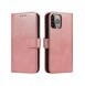 Magnetfodral Skydd för Xiaomi Redmi Note 12 Pro / Poco X5 Pro 5G Cover Flip Plånboksställ Rosa