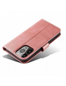 Magnetfodral Skydd för Xiaomi Redmi Note 12 Pro / Poco X5 Pro 5G Cover Flip Plånboksställ Rosa