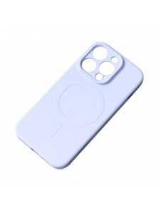 iPhone 14 Pro Max Magnetisk Silikonfodral Magsafe - ljusblå