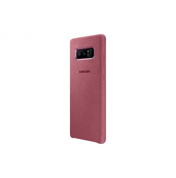 Samsung EF-XN950APE Alcantara Back Cover Skal Till N950 Galaxy Note 8 - Rosa