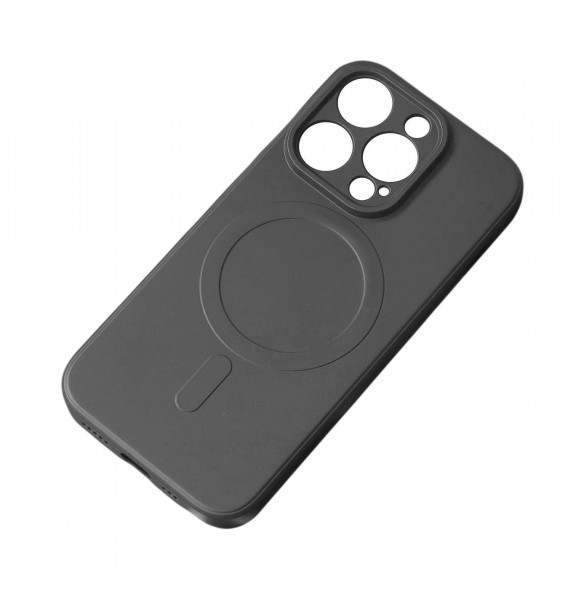 iPhone 14 Silikonfodral Magsafe - svart