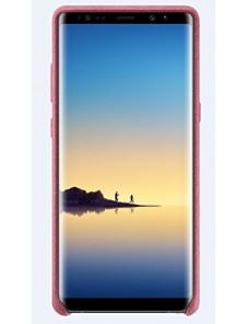 Samsung EF-XN950APE Alcantara Back Cover Skal Till N950 Galaxy Note 8 - Rosa