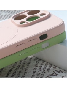 iPhone 13 Silikonfodral Magsafe - isblå