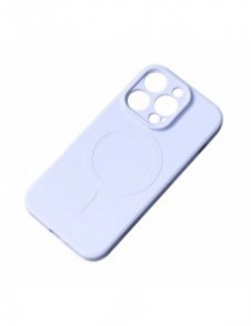 iPhone 13 Silikonfodral Magsafe - ljusblå
