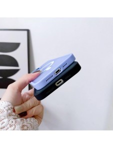 Bepansrat magnetiskt iPhone 13 MagSafe Color Matt Fodral - lila