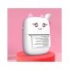 Termoskrivare mini cat HURC9 - rosa