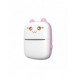 Termoskrivare mini cat HURC9 - rosa