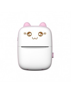 Termoskrivare mini cat HURC9 - rosa