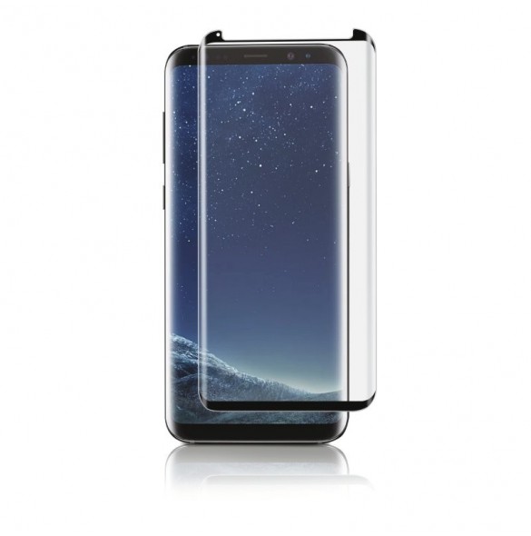 Samsung Galaxy S8 Panzer Curved Glass - Svart