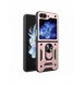 Hybrid Armor Camshield-fodral för Z Flip 5 5G med kameraskydd - Rosa