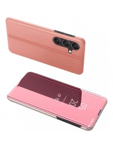Hard Flip Fodral till Samsung Galaxy A25 Clear View Fodral - Rosa