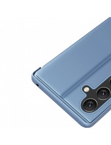 Hard Flip Fodral till Samsung Galaxy A25 Clear View Fodral - Svart