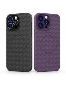 MagSafe Woven Fodral till iPhone 14 Pro - svart