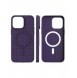 MagSafe Woven Fodral till iPhone 14 Pro Max - lila