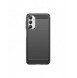 Flexibelt karbonmönsterfodral till Samsung Galaxy M14 Carbon Case - svart