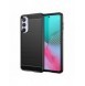Flexibelt karbonmönsterfodral till Samsung Galaxy M54 Carbon Case - svart