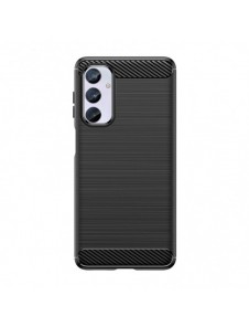 Flexibelt karbonmönsterfodral till Samsung Galaxy M54 Carbon Case - svart