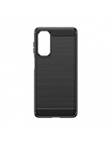 Flexibelt karbonmönsterfodral till Samsung Galaxy M54 Carbon Case - svart
