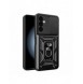 Hybrid Armor Camshield fodral till Samsung M34 med kameraskydd - svart