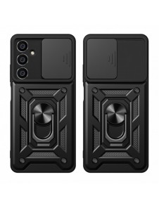 Hybrid Armor Camshield fodral till Samsung M54 med kameraskydd - svart